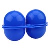 Alomejor 2 x Plastic Egg Holder Portable Egg Box Container