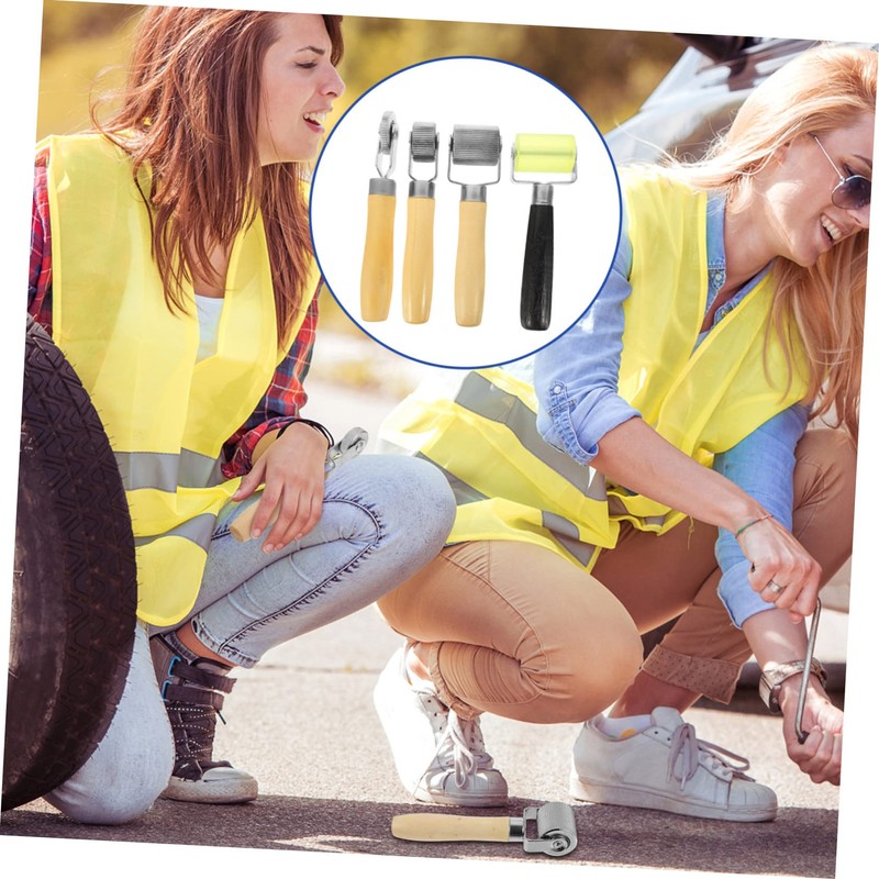 DOITOOL Car Deadening Roller Car Noise Roller Tire Repair Tools
