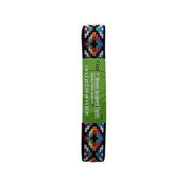 Dritz Notions DRI9102.H Dritz Elastic Woven Jacquard 1" Black/Colors, Multi
