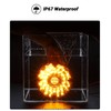 XtraGlow 7" Round Transit Turn Signal Light Amber LED Parking