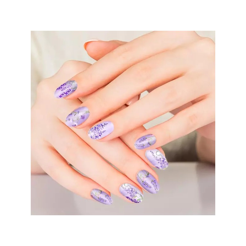 JarThenaAMCS 4Pcs 꽃 네일 플레이트 스탬핑 세트 봄 여름 스탬프