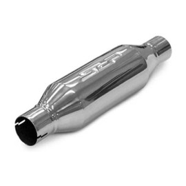 SLP Performance Muffler Loud Mouth II 3" Inlet/3.0" Outlet Stainless Polished EA
