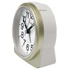 Seiko Clock Alarm Clock, Table Clock, Analog, Light Gold Pearl,