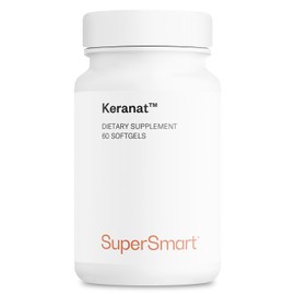 Supersmart - Keranat (Advanced Formula with Biotin) - Hair Supplement for Volume & Growth - Hair Loss Vitamins | Non-GMO & Gluten Free - 60 Softgels