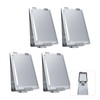 Hishine Truck and Trailer Aluminum Manifest Box Holder with Stainless