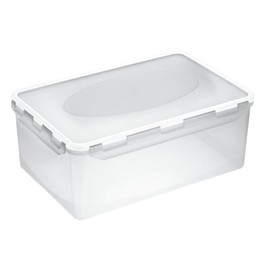 Plast Team Click Vacuum Can 5.0 L Clear/Seal White, Other
