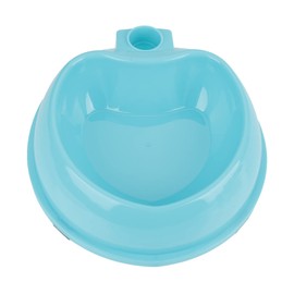 lyrlody Water Dispenser for Pets, Pet Bowl with Automatic Water, 2-in-1 Water Dispenser Bowl, Height Adjustable (Blue)