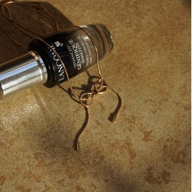 ZUOPIPI Tie the Knot Necklace Bow Choker Elegent Bowknot Pendent Love Knot Necklace Bridesmaid Gifts Bowknot Necklace for Women (Rose Gold)