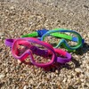 Splash About Goggles Snapper Mask, Pink and Purple, Junior (6-14