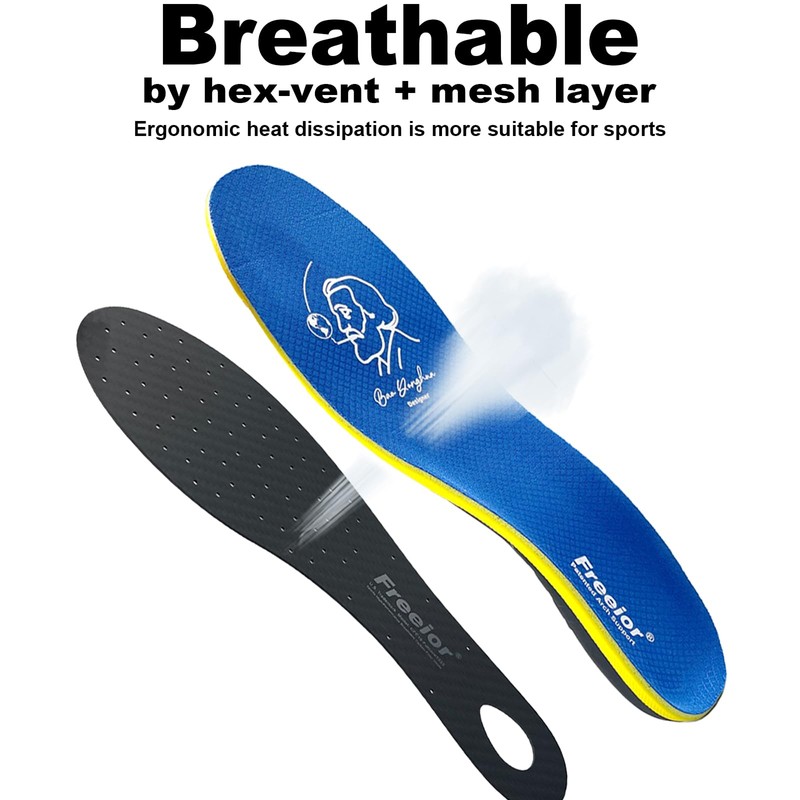 Carbon Fiber Insole Boost Basketball Volleyball Running Performance