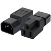 Toptekits Adapter Nema 5-15r to C14, IEC C14 Male to