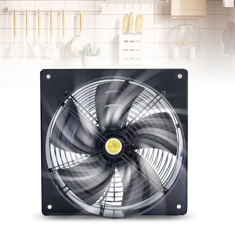 VPABES 12 inch Portable Exhaust Fan, 125W Wall Mounted Vent