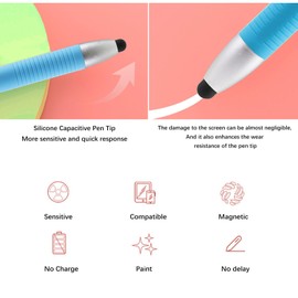 Touch Pen, Tablet Pen, Pens for Touch Screen, Tablet Pen for Children, Touchscreen Pen for Children, Tablet Stylus, for Phone/Tablets/Android, Pack of 1