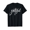 Grateful Cross God Jesus Christ Religious Christian Gift Maglietta