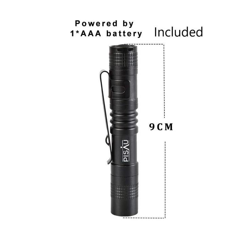 Portable Mini Penlight PISAU Q5 2000LM LED Flashlight Torch Pocket