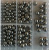 GOLIATH INDUSTRIAL TOOL 430pc Stainless steel Chrome Ball Assortment Set