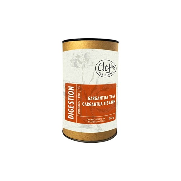 Clef Des Champs Digestion Gargantua Tea (Loose Herbal Tea Organic) - 60g