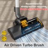 Kodahome Turbo Floor Brush Vacuum Attachment, Compatible with 1 1/4"