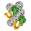 Western-Balloons - Set di 9 palloncini decorativi per feste a