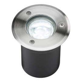 Knightsbridge Recessed Ground Light, 304, 3 W, Stainless Steel