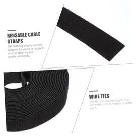 Operitacx 3 Rollen Kabelbinder Kabelschlaufen Kabelaufwicklungen Kabel Organizer Kabelhalter Für Halter Organizer Bündeler Abdeckungen Verbergen Rollenhaken Ladekabel Organizer