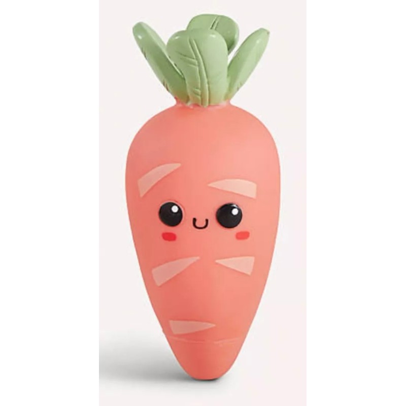 Joyhound Crazy Comfy Carrot Vinyl Small Dog Toy w/ Squeaker