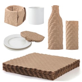 120 Sheets 18.5x29cm Bubble Paper Wrap,Paper bubble packaging,Packing Supplies for Storing Delicate Items Moving Shipping,Alternative to Plastic Bubble(120, 18.5 * 29)