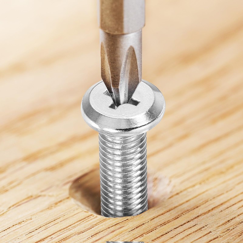 PATIKIL Phillips Pan Head Screws, 15 Pack M5-0.8 x 20mm
