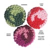 Nylon Netting Dish Scrubbies - Holiday 3-packs - Non-Scratch, Reusable