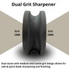 4" Dual Grit Axe/Hatchet Silicon Carbide Sharpener Multipurpose Sharpening Stone