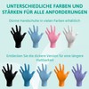 Ansell VersaTouch 92-205 Latex-Free Disposable Gloves, Food Gloves, Powder-Free, White,