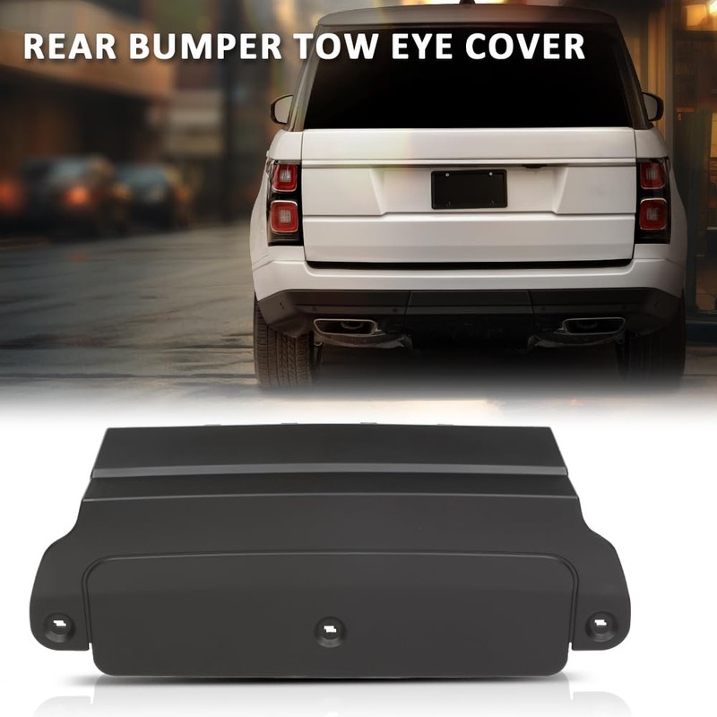 G-PLUS Rear Bumper Hitch Receiver Cover Tow Eye Compatible with
