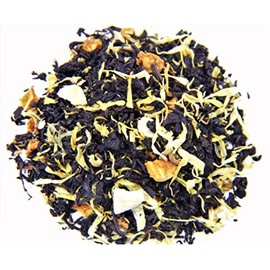 Nelson's Tea - Peaches & Cream - Black Loose Leaf Tea - Black tea, marigold petals, and peaches (Sample)