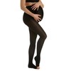 Relaxsan M2190A (Black, Sz.5) Soft Microfibre open-toe medical compression maternity