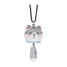 Cat Car Hanging Ornament, Cute Cat Charm, Swinging Funny Decoration Pendant, Car Rear View Mirror Charm, Car Rearview Mirror Interior Decoration Accessories (Cat)