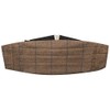 King & Priory Peanut Brown Check Tweed Cummerbund