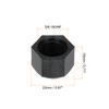 PATIKIL 3/8" Plastic Rare Cap 5/8-18UN F Female Thread 12pcs