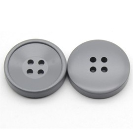 5 Pcs Resin Buttons 4 Holes Round Buttons for Coats, Jacket,DIY Sewing Supplies
