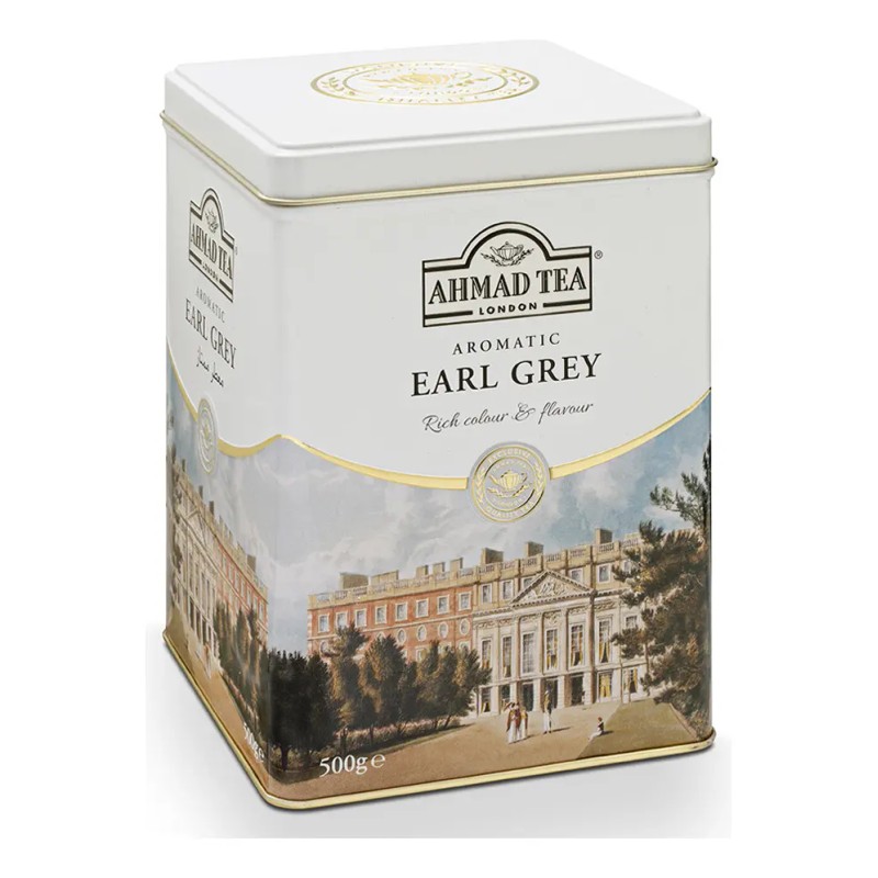 Earl Grey Ahmad Tea Negro Bergamota 500g