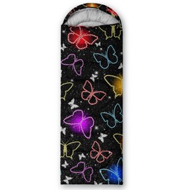 Sleeping Bags for Adults and Kids Backpacking Camping Sleeping Bags for Girls and Boys Lightweight Waterproof Cold/Warm Sleeping Bag for Season Camping Essentials Outdoor Travel with Compression Bags