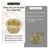 Rackickyer Bathroom Sink Drain,Drain Stopper Gold Stainless Steel Bathroom Sink