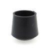 20mm Multi Purpose Black Rubber Ferrules for Furniture Tables and