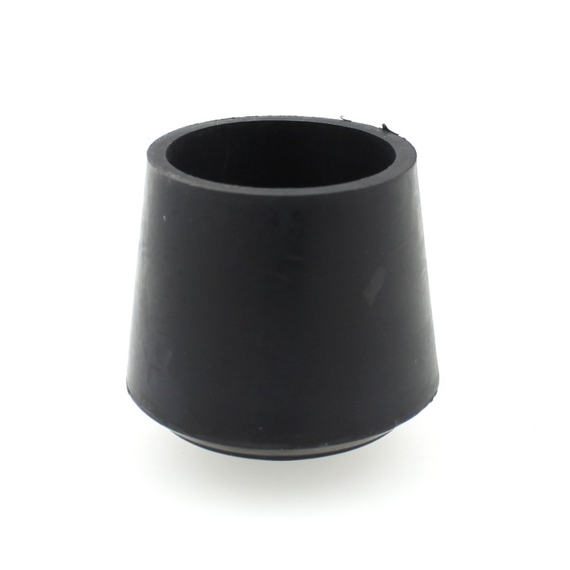 20mm Multi Purpose Black Rubber Ferrules for Furniture Tables and