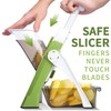 ONCE FOR ALL Safe Mandoline Slicer, Multi Vegetable Chopper, Potato
