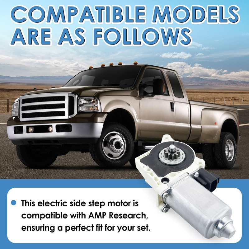 MiCCiKA 80-03129-90 Power Step Running Board Motor Kit, Replacement for