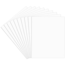 Golden State Art, Foam Board (Set of 25, 11x14, White, 1/8" Thick)