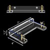 Wall-Mount Acrylic Display Shelf for Plates, Acrylic Plate Stand with