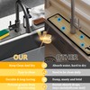 Faucet Mat for Kitchen Sink, Super Absorbent Faucet Splash Guard,