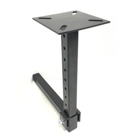 MaxxHaul 80356 Hitch Mount Vise Plate Holder With Adjustable Height - Fits 2 inch x 2 inch Receiver With Standard Mounting Vise Plate