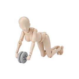 S. H. Figuarts Body-chan Kentaro Yabuki Edition DX Set (Pale orange Color Ver.) Approx. 5.3 in (135 mm), Made of PVC & ABS, Movable Figure